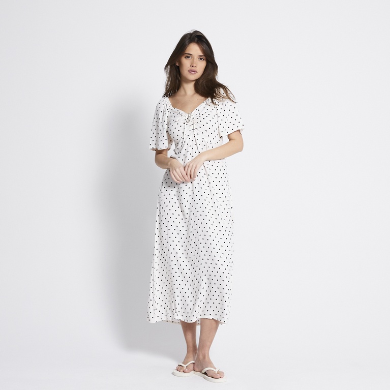 Butterfly sleeve dress "Florentina"